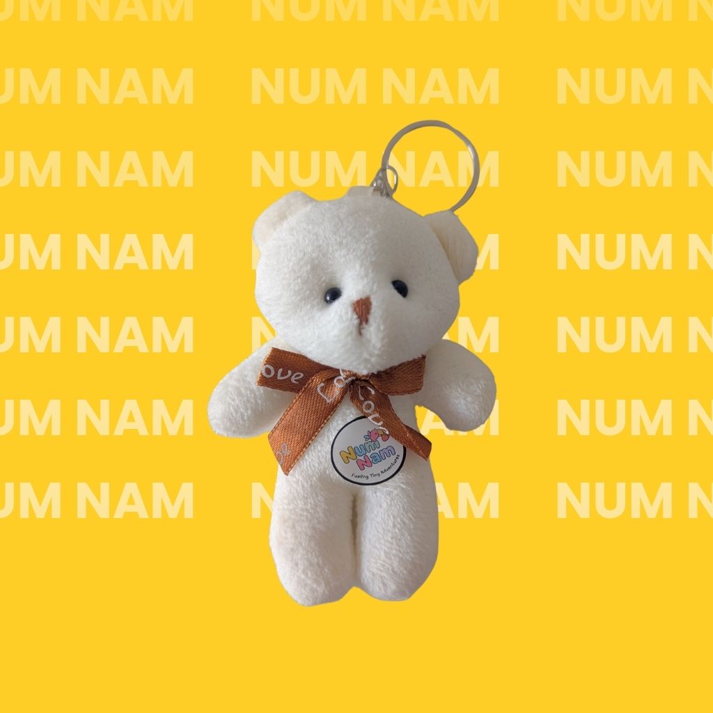 Num Nam Teddy Bear Keychain