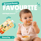 Brocco Pop – Broccoli, Spinach & Mango Puree