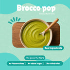 Brocco Pop – Broccoli, Spinach & Mango Puree