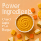 Mangy Chewy – Mango, Carrot & Apple Puree